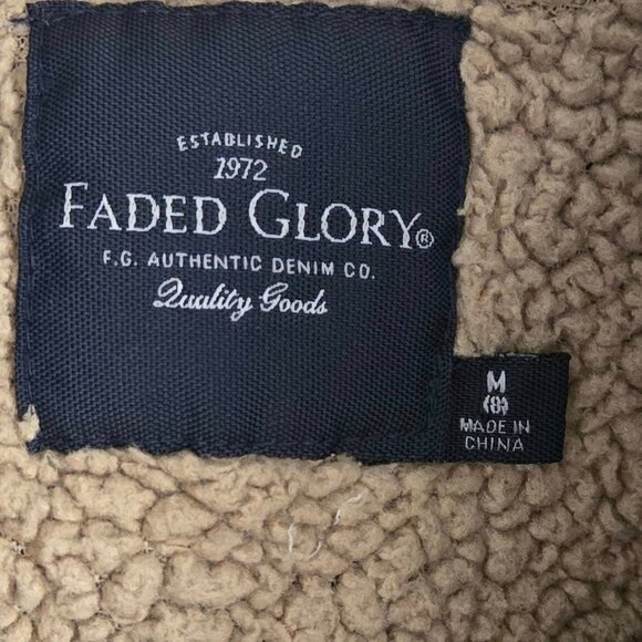 Boys Size Medium Faded Glory Full Zip Sherpa Lined Hoodie - Picture 7 of 10